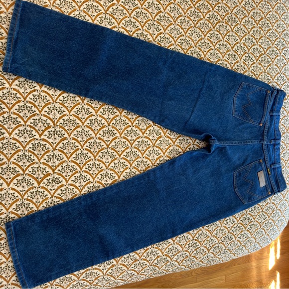 Vintage Dark Wash Wrangler Cowboy Cut Jeans 34x30 - Picture 6 of 8
